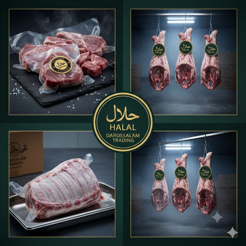 Halal mutton and lamb